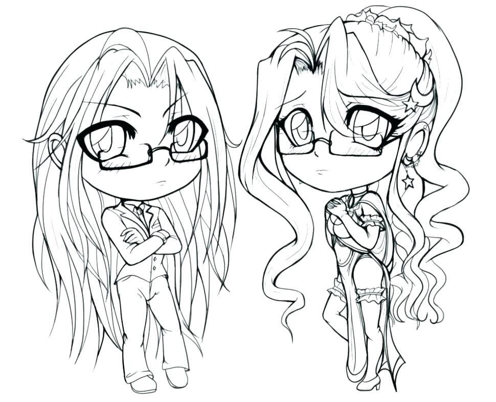 970x785 Anime Girls Coloring Pages Little Girl Coloring Page Cute Girl