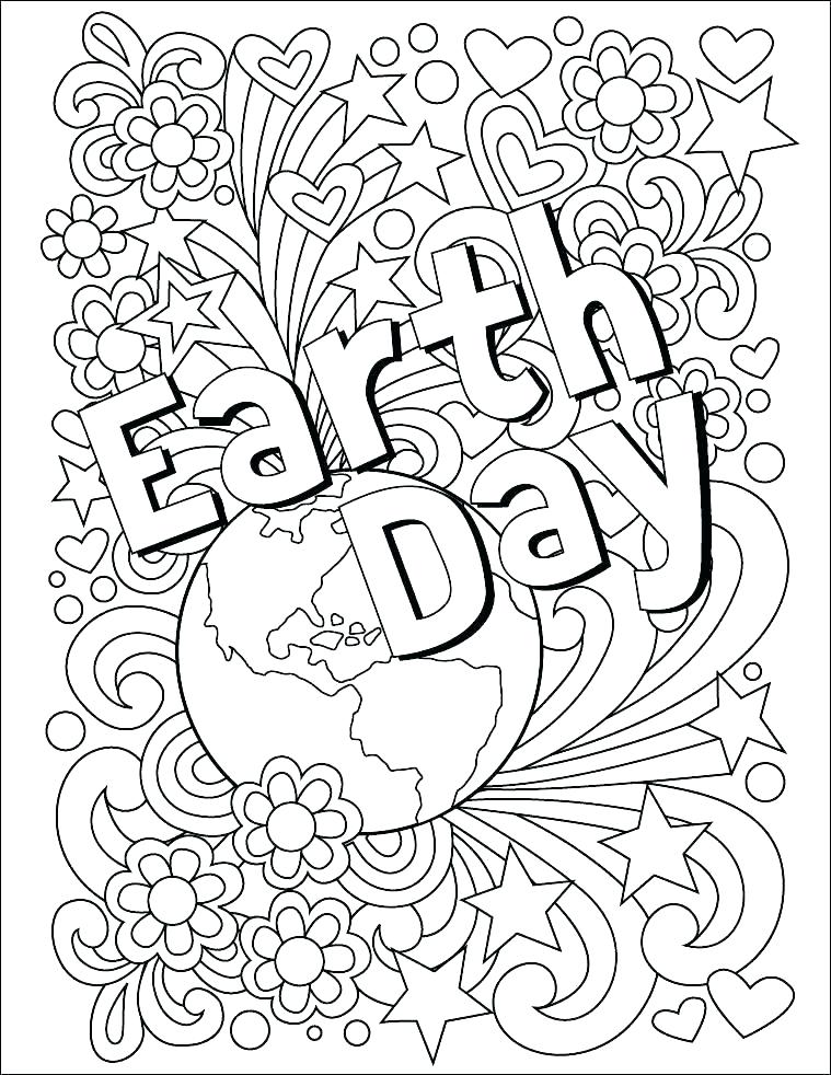 759x982 Earth Day Coloring Pages Earth Day Printable Coloring Free Pages