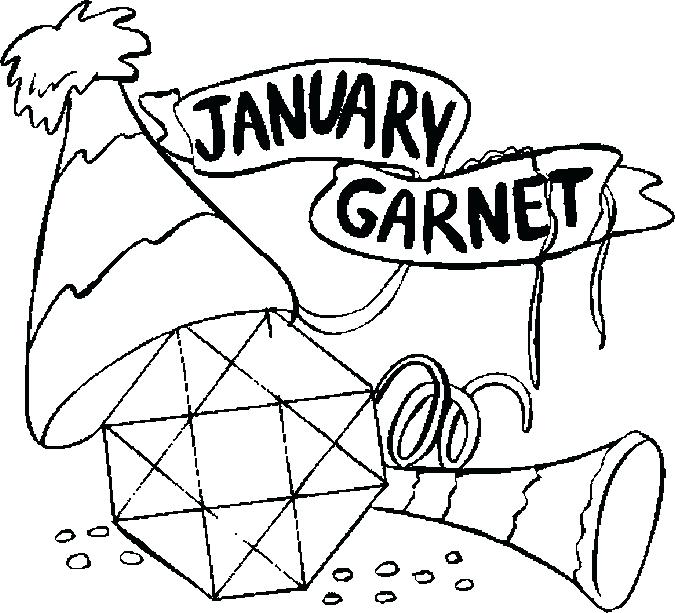 675x613 January Coloring Page Months January Coloring Pages