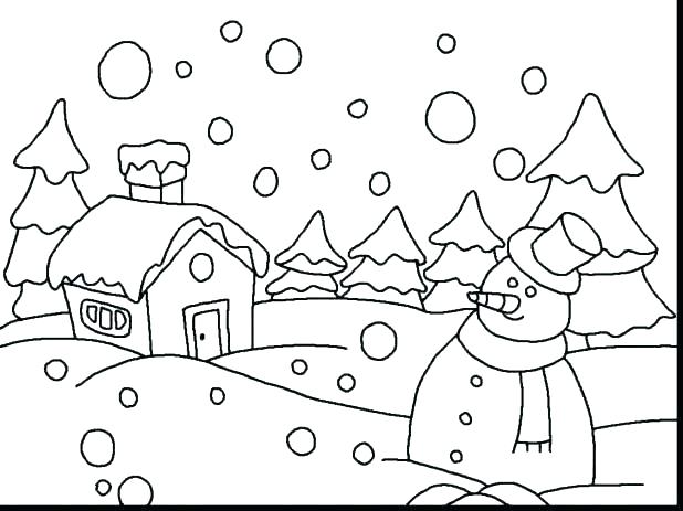 618x463 January Coloring Pages Coloring Pages For Coloring Page Outline