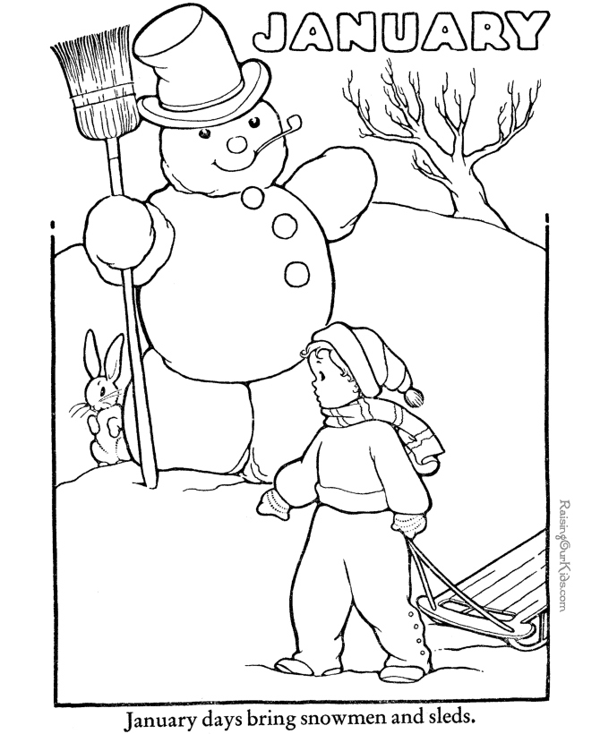 670x820 January Coloring Pages Unique Coloring Pages For The Month January