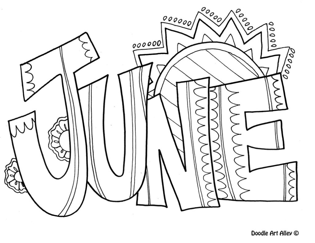 1024x791 Months Of The Year Coloring Pages Classroom Doodles Throughout