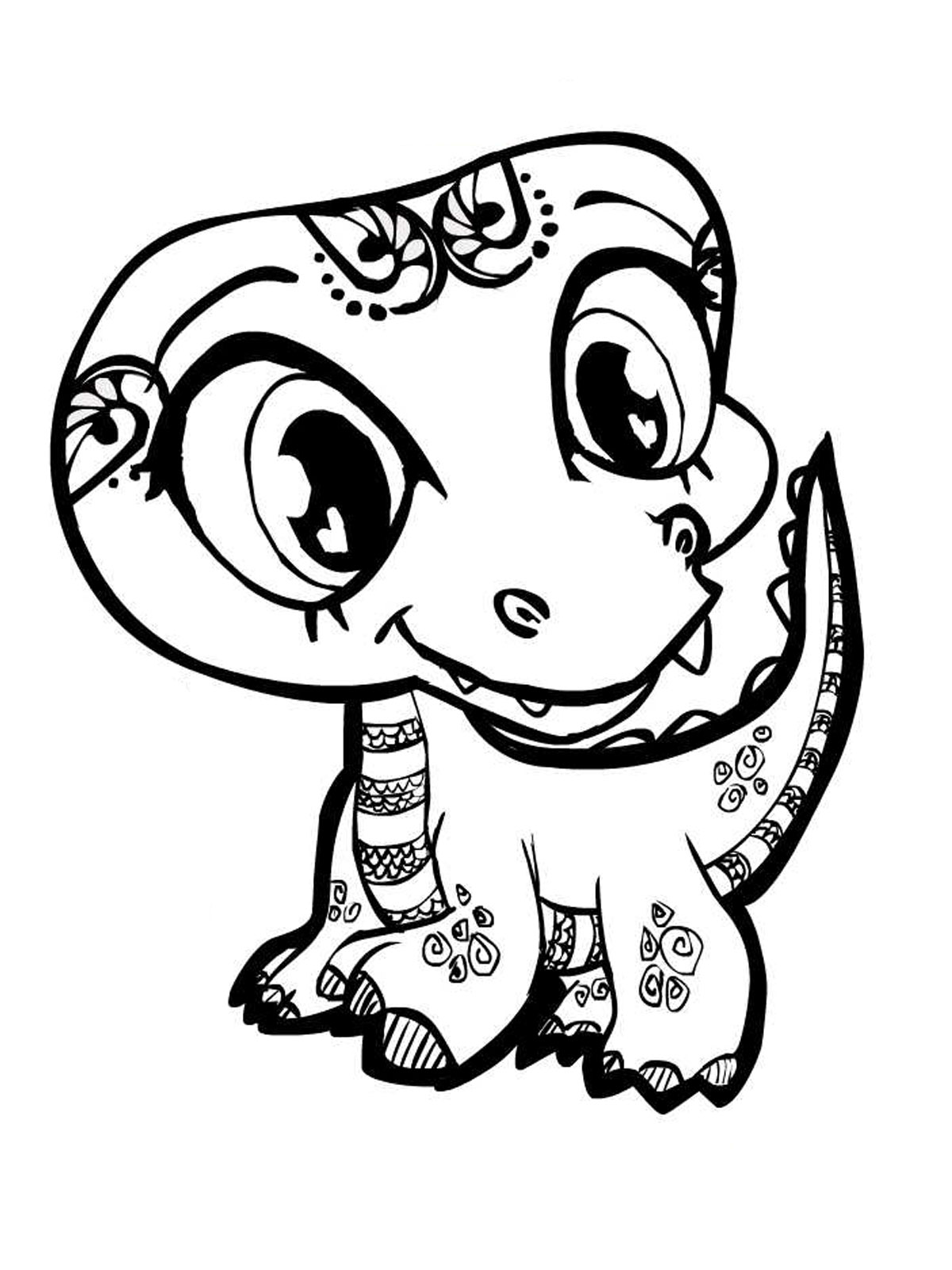 1200x1600 Cute Coloring Pages Of Animals
