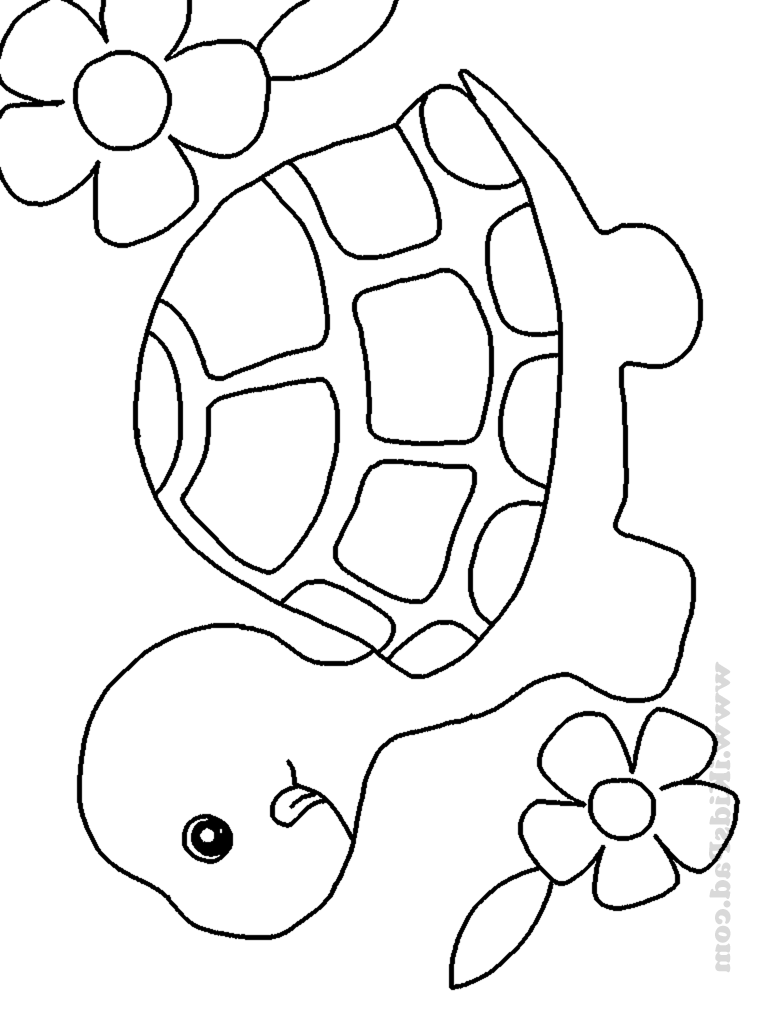 768x1024 Of Cute Baby Animals Coloring Page Pages