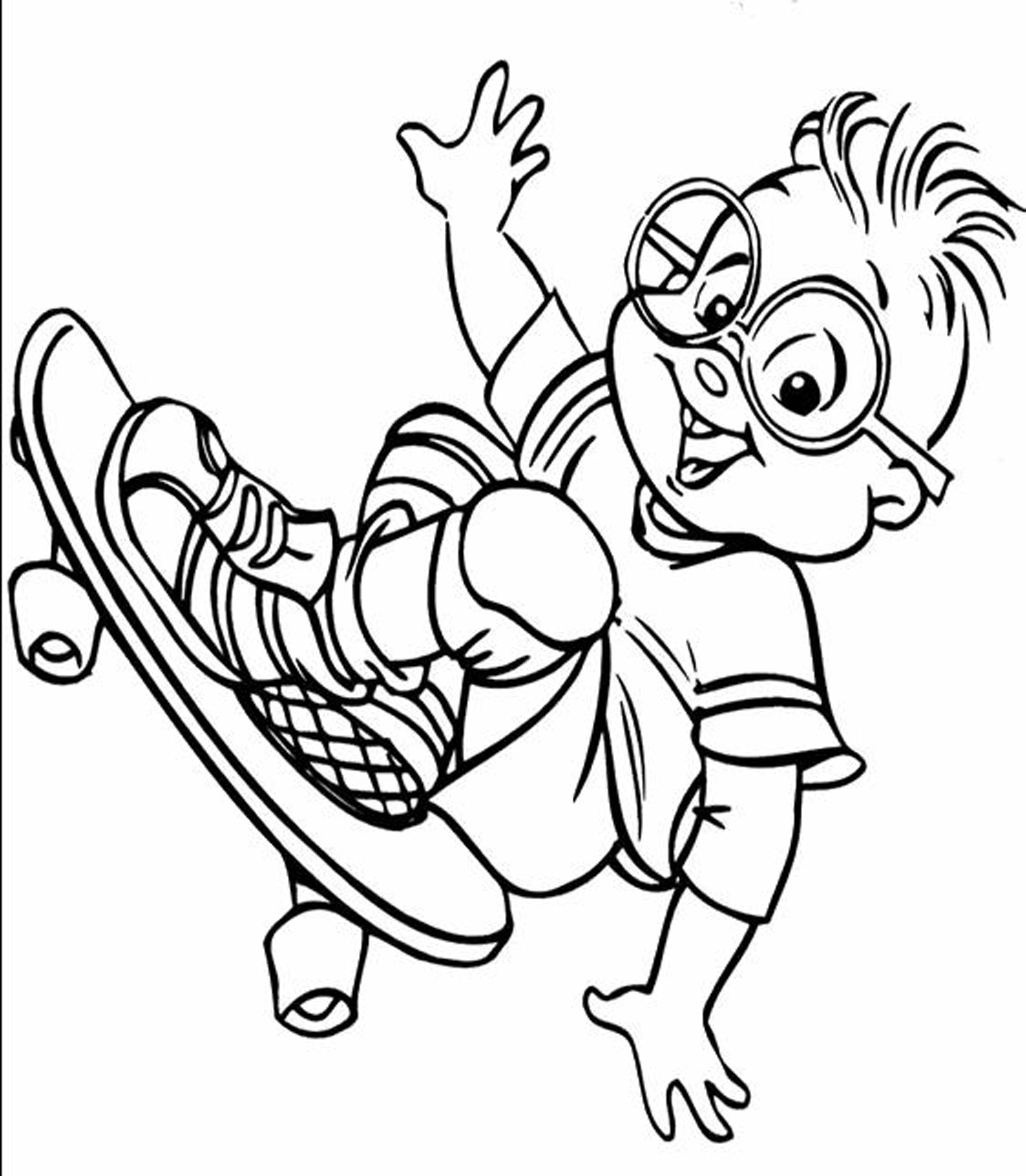 2550x2922 Boy Coloring Pages