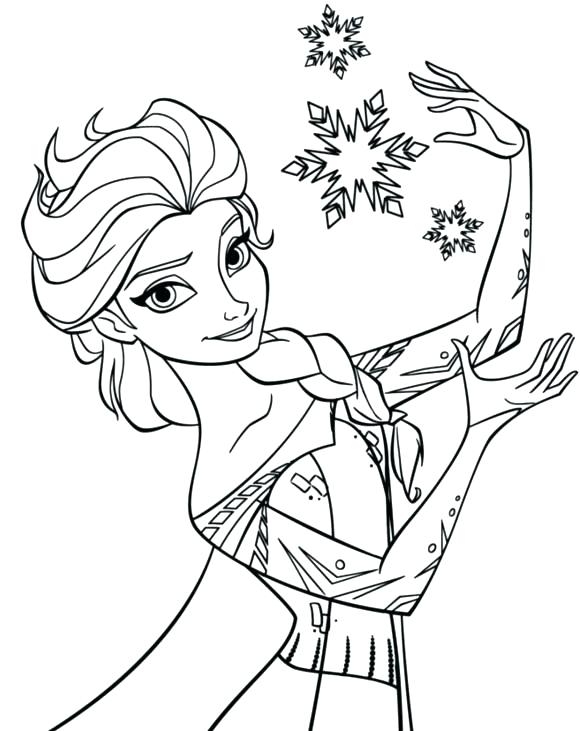580x731 Snowflakes Coloring Pages Printable Coloring Pages Frozen World