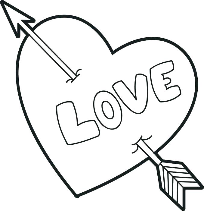 678x700 Coloring Pages Hearts Coloring Pages Hearts Printable Heart