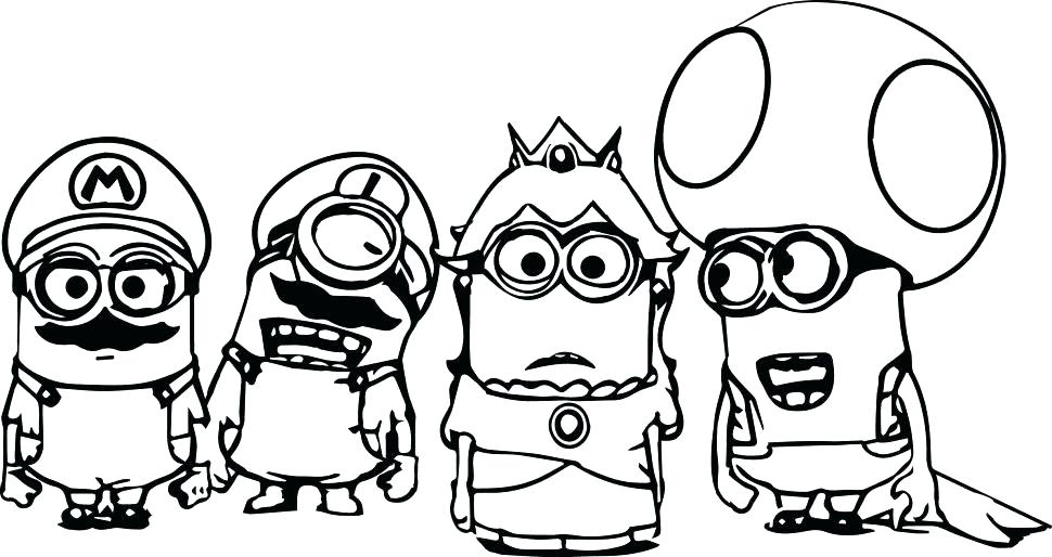 970x514 Inspirational Free Printable Minion Coloring Pages And Minion