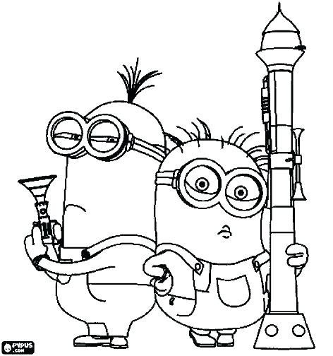 Coloring Pages For Kids Minions at GetDrawings | Free download