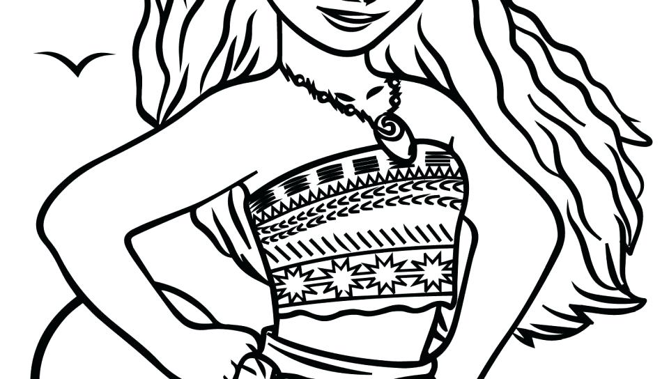 960x544 Moana Coloring Pages Printable