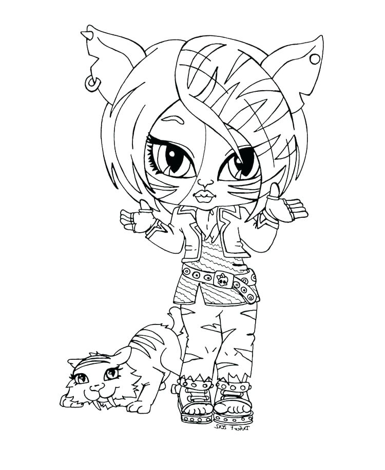 750x917 Monster High Printable Coloring Pages Free Monster High Coloring
