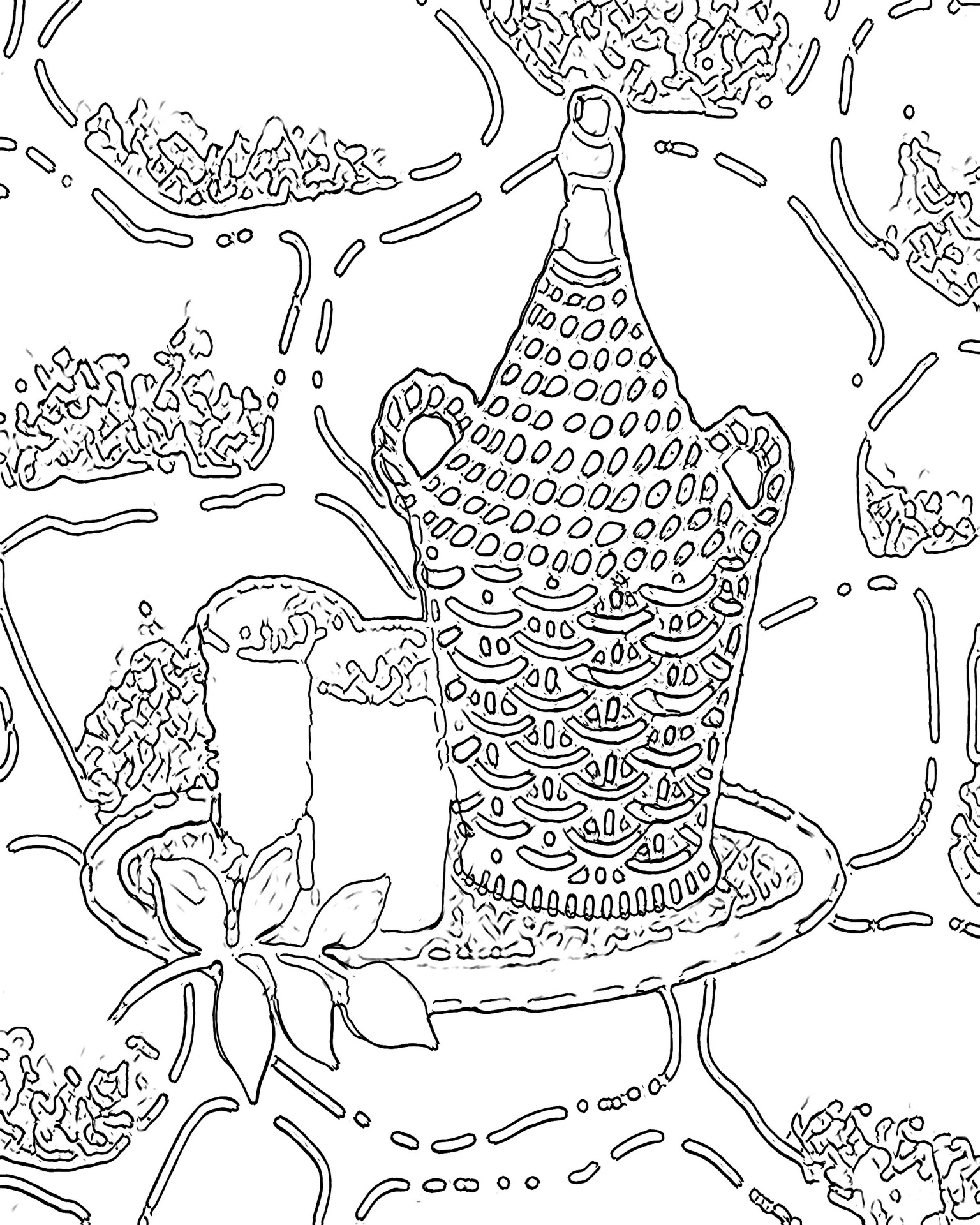 1536x1920 Outstanding Free Printable Nature Coloring Pages For Adults Kids