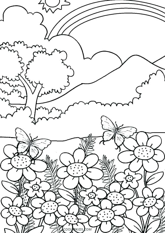 650x916 Coloring Pages Of Nature New Printable Complex Coloring Pages