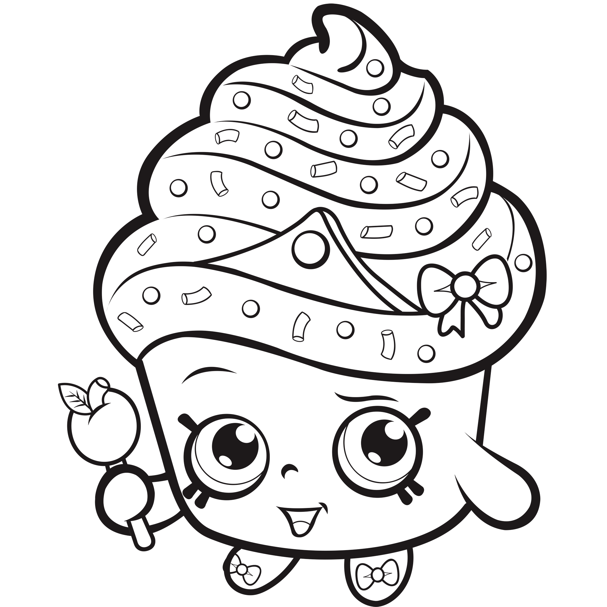 2048x2048 Shopkins Coloring Pages
