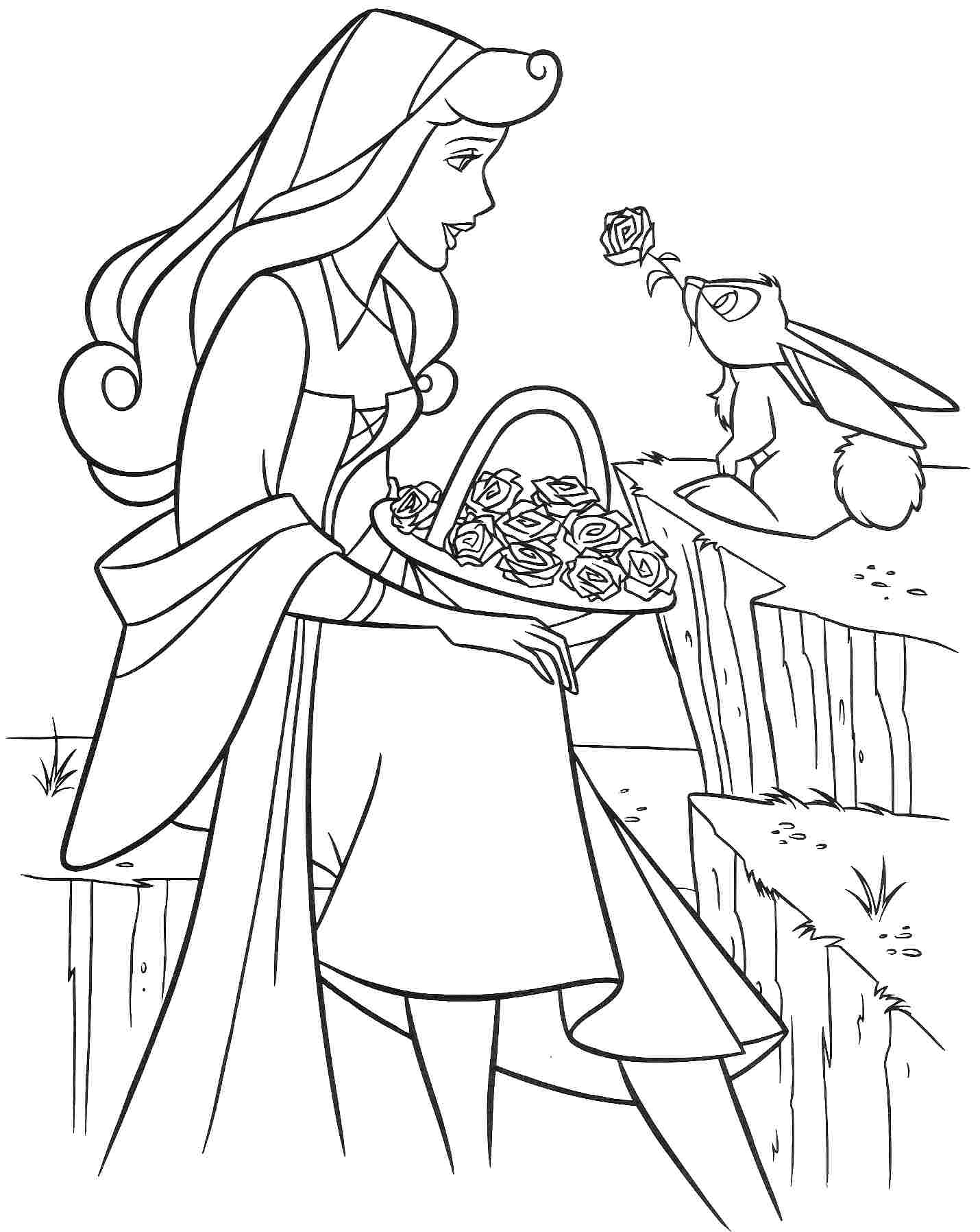 1430x1796 Free Printable Sleeping Beauty Coloring Pages For Kids