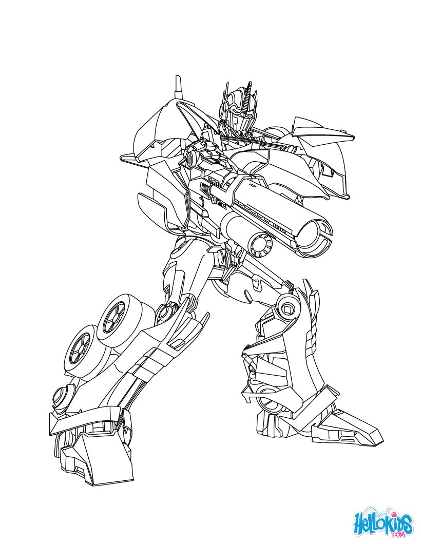 820x1060 Transformers Coloring Sheets