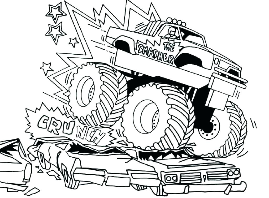 1024x754 Printable Truck Coloring Pages Printable Truck Coloring Pages