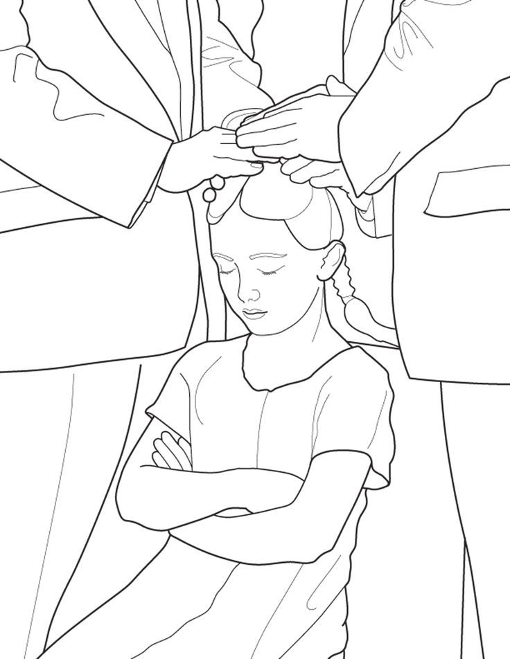 736x952 Lds Primary Coloring Pages Church