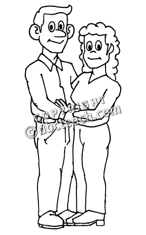 300x480 Mom And Dad Clipart Black And White