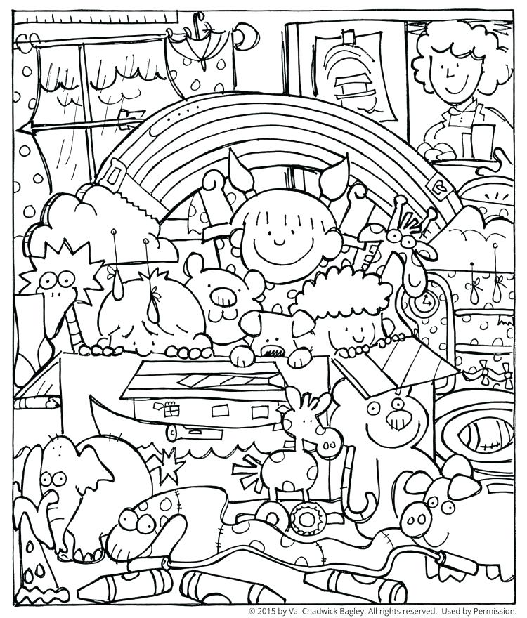 750x880 Noah And The Ark Coloring Pages And Ark Coloring Pages Medium Size