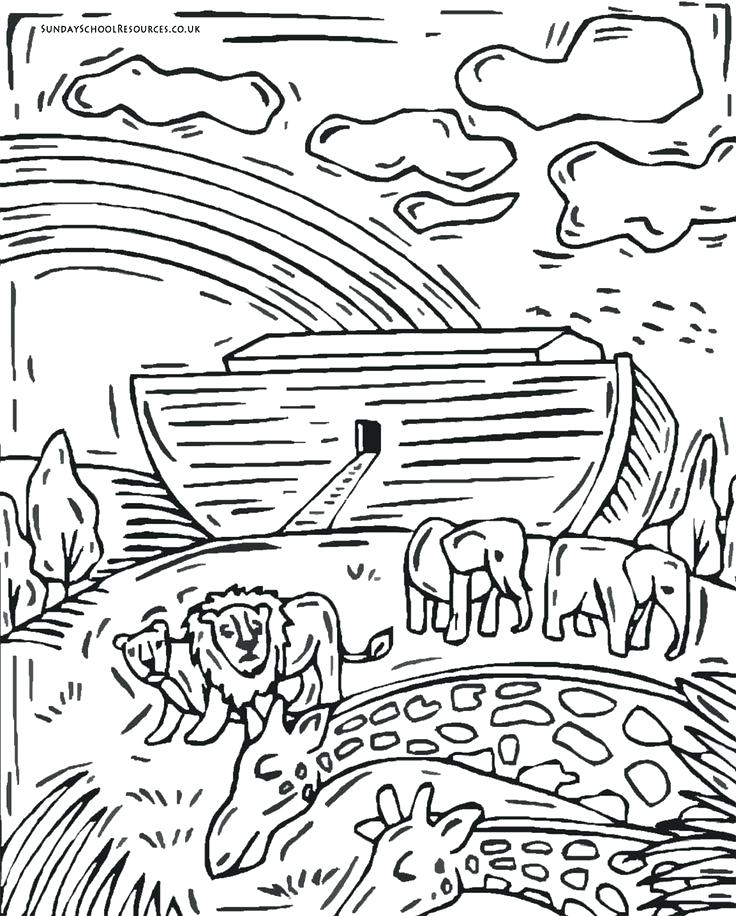 736x916 Noah Ark Coloring Page School Coloring Page Noahs Ark Coloring