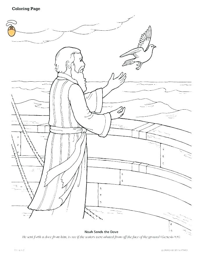 694x902 Noah And The Ark Coloring Pages