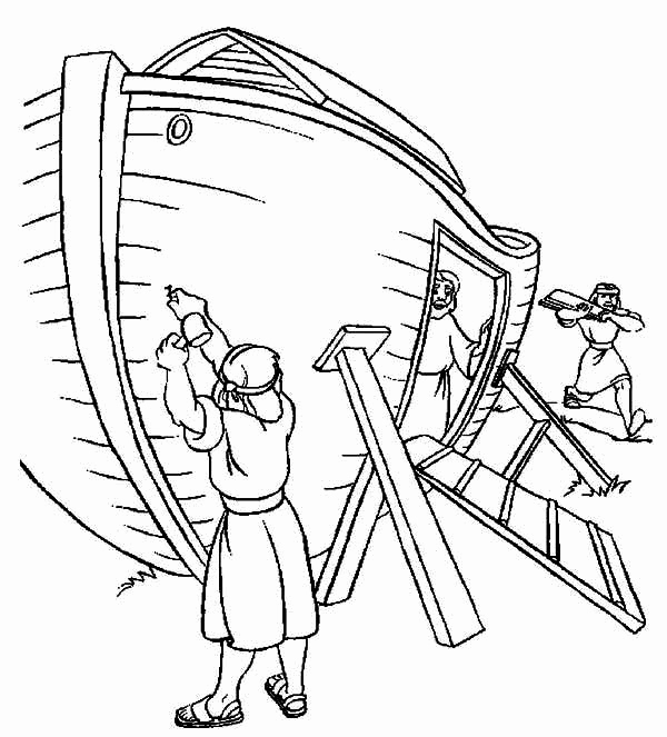 600x663 Noah's Ark Printable Coloring Pages Coloring Pages For Girls