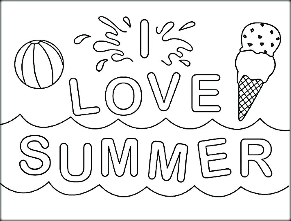 1008x768 Summer Coloring Pages Easy Landscapes To Paint Summer Coloring