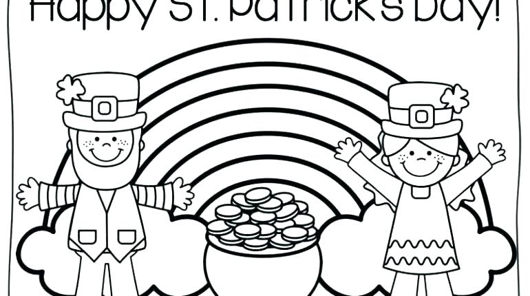 770x430 Coloring Coloring Pages St Patricks Day Plus Top Photos Ideas