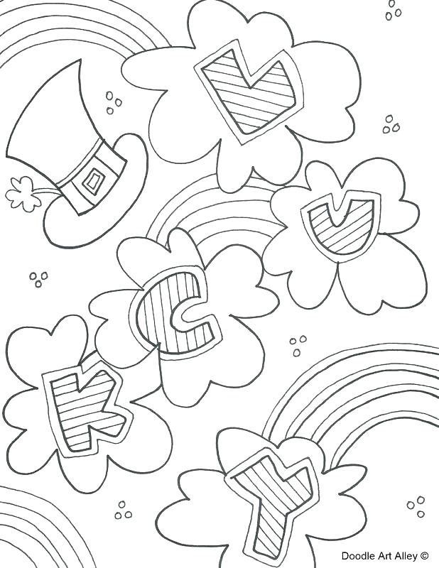 618x800 Coloring Pages For St Patricks Day Appealing St Day Coloring Page