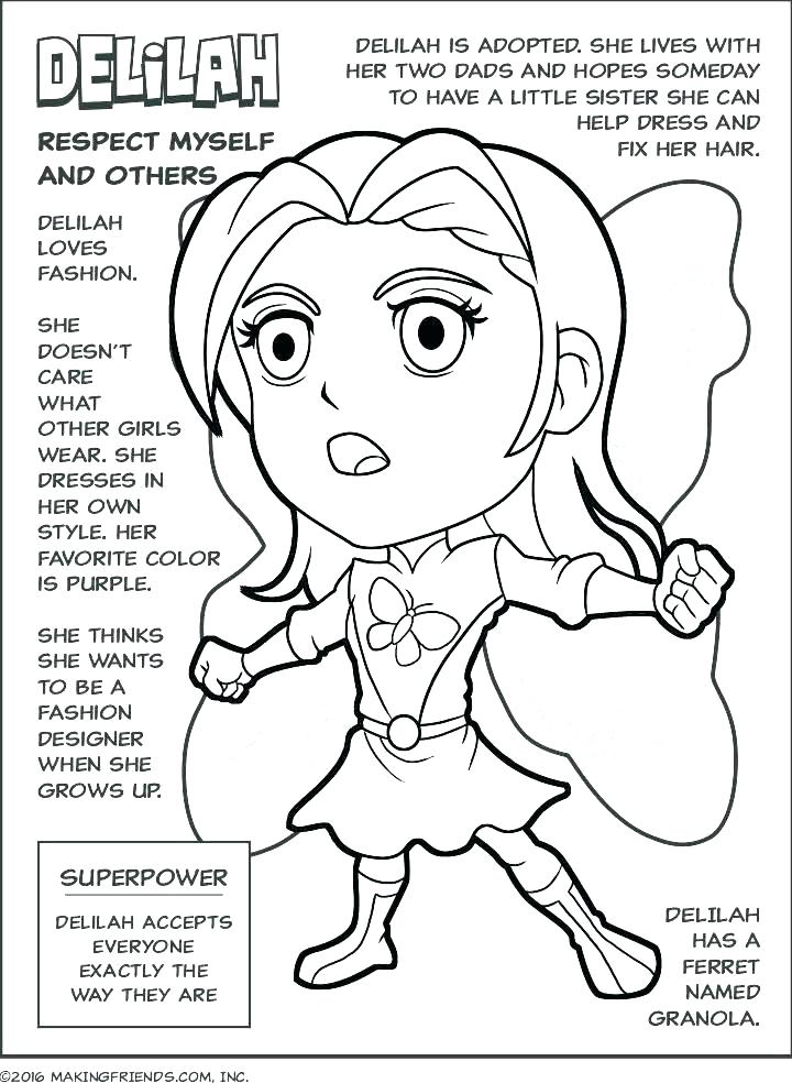 720x984 Little Bill Coloring Pages Free Coloring Girl Scout Cookie Sale