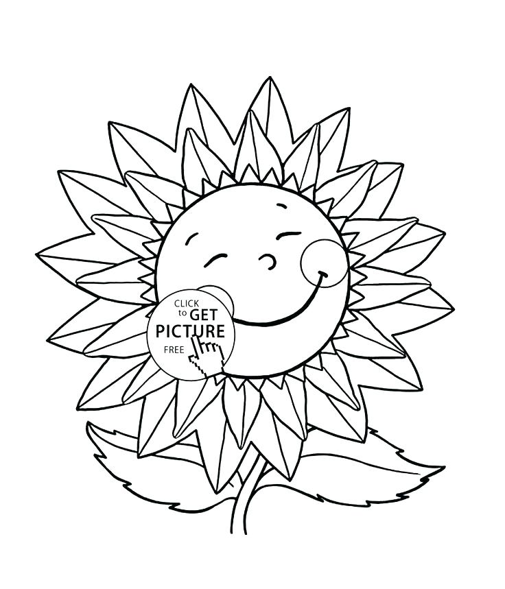 736x859 Small Flower Coloring Pages Idea Flower Coloring Pages Printable