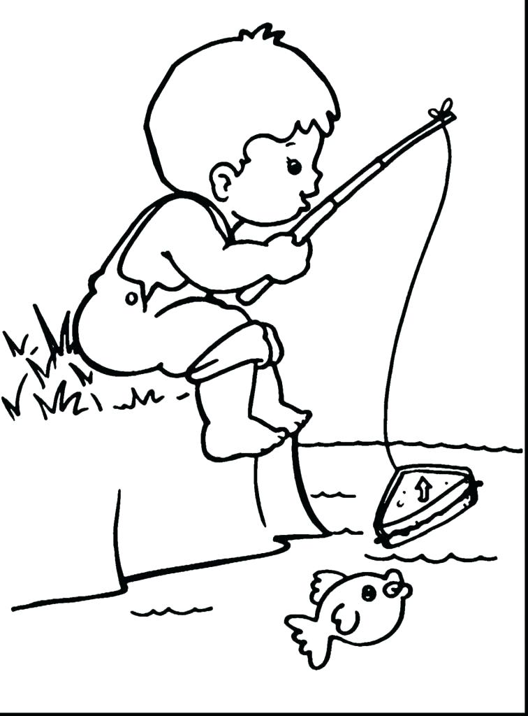 756x1024 Kid Coloring Pages