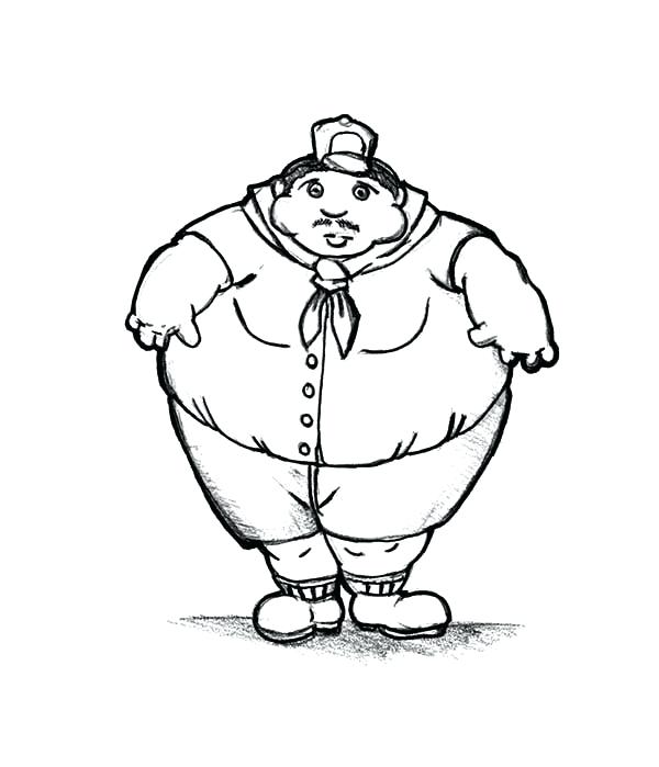 600x699 American Dad Coloring Pages Fat Teen Boy Wear Tight Clothes