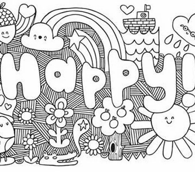 678x600 Coloring Pages For Teenagers Difficult Coloring Page