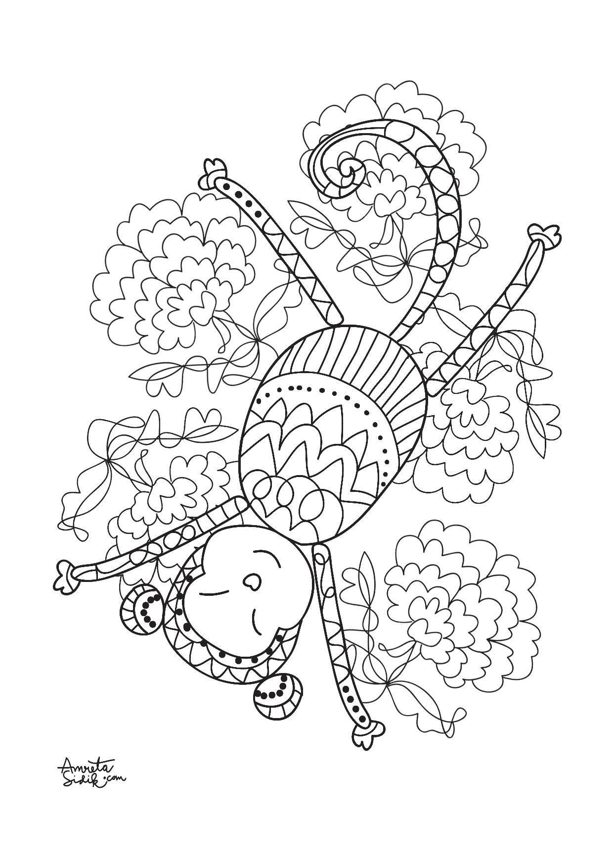 1240x1754 Coloring Pages For Young Adults Simple Colorings