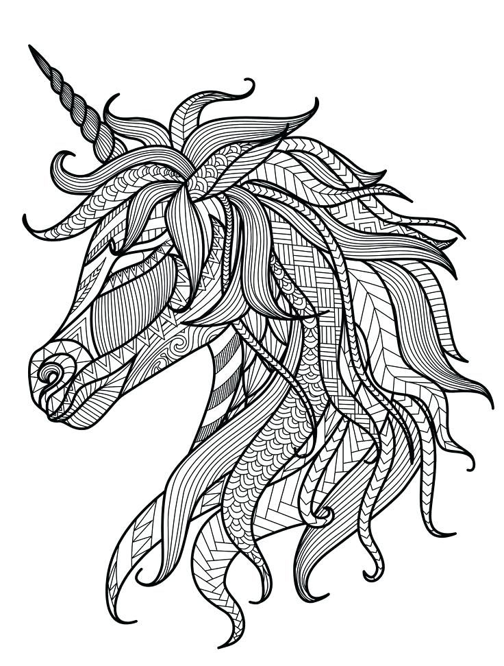 736x971 Unicorn Coloring Sheets For Adults As Well As
