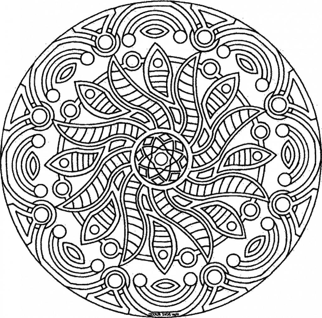 1024x1013 Unique Flower Mosaic Coloring Pages Design Printable Coloring Sheet