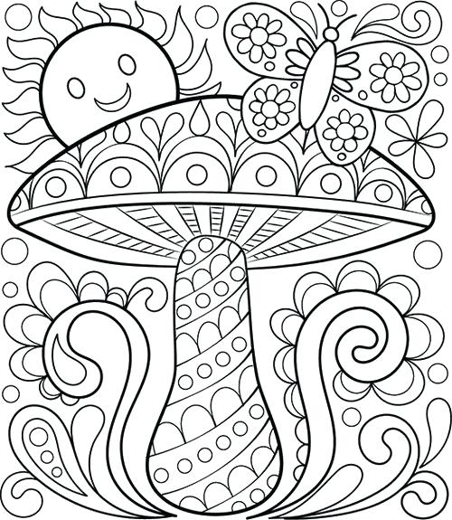 500x575 Free Printable Horse Coloring Pages For Adults Advanced