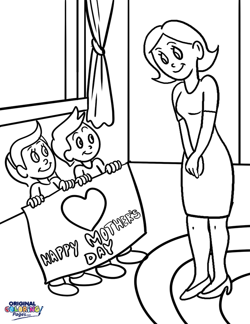 815x1056 Mothers Day Coloring Page Coloring Pages Original Coloring Pages