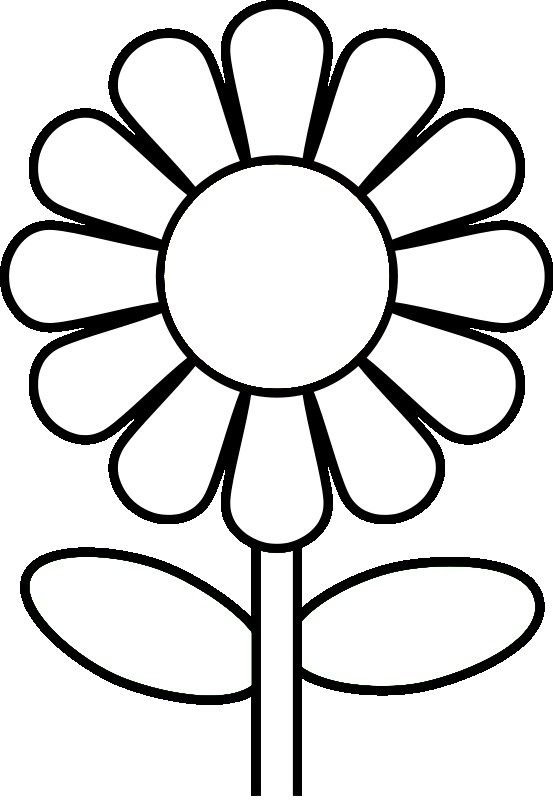 553x800 Free Printable Flower Coloring Pages Unique Flower Coloring