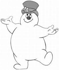206x244 Cute Frosty The Snowman Coloring Page Activities For Kids