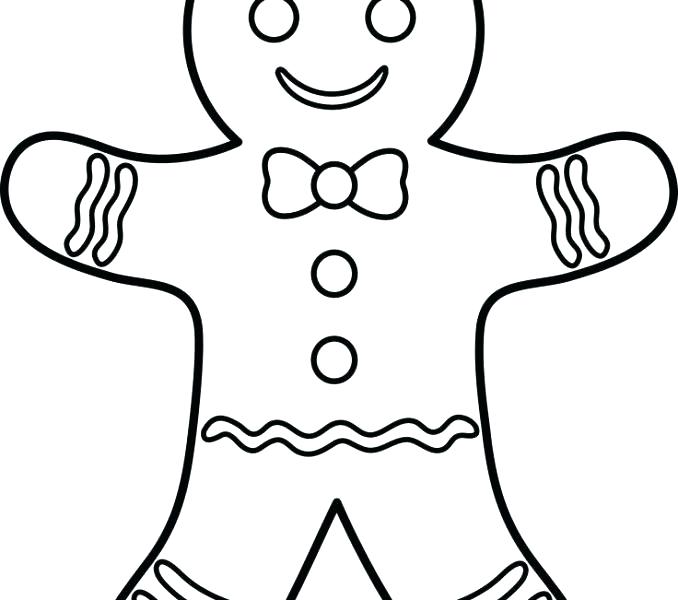 678x600 Gingerbread Girl Coloring Page Mural Gingerbread Girl Coloring
