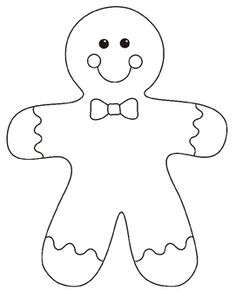 236x304 Gingerbread Girl Coloring Pages