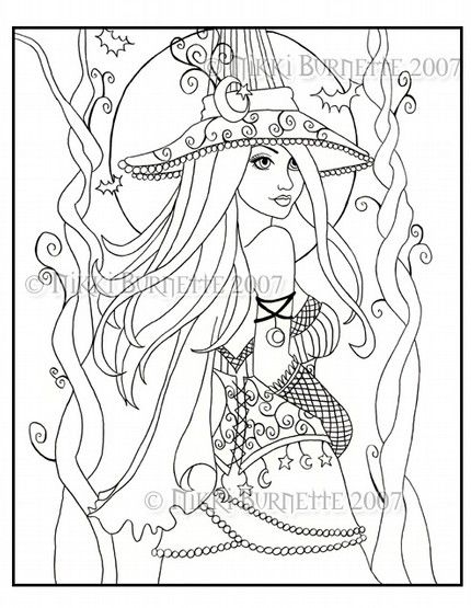 430x555 Gothic Coloring Pages Gothic Fairy Coloring Pages