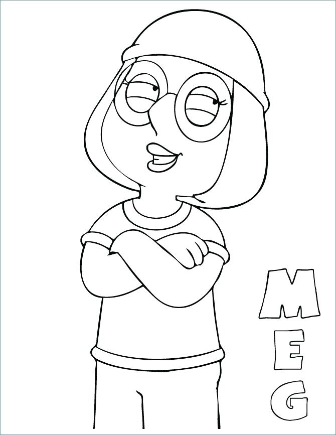 670x867 Peter Griffin Coloring Pages