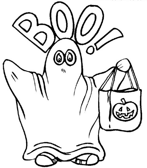 569x648 Fun And Spooky Halloween Coloring Pages Costumes
