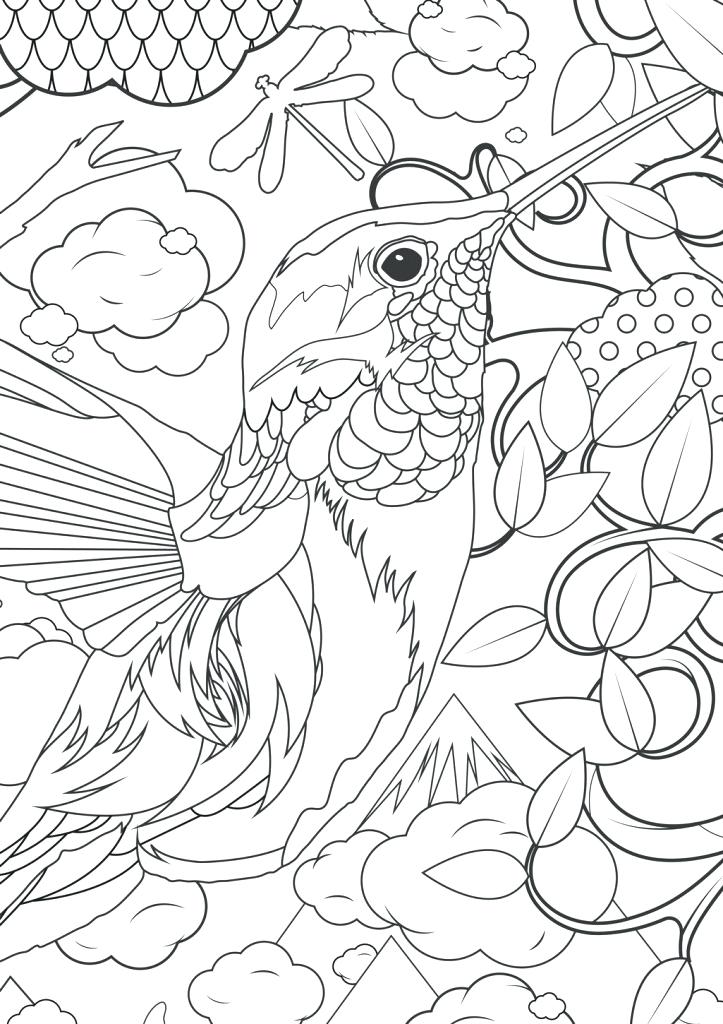723x1024 Hard Coloring Pages Free Difficult Animals For Adults Coloring