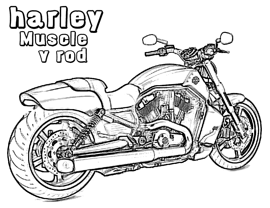 1056x816 Davidson Coloring Pages