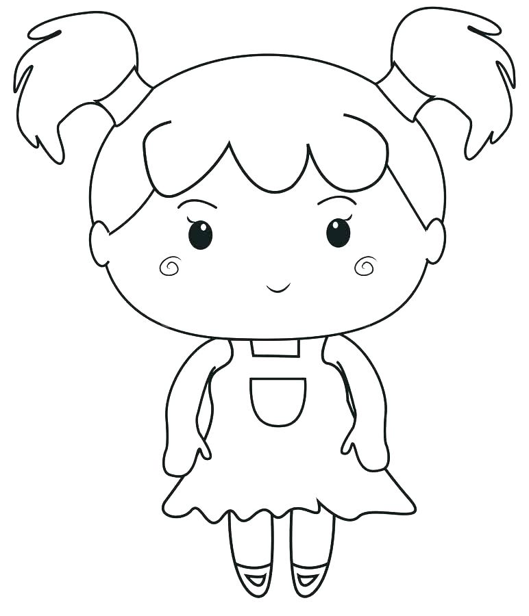 772x900 Grandmother Coloring Pages Little Girl Coloring Pages Info Inside